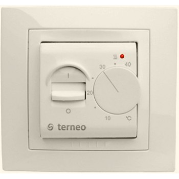 Терморегулятор для теплого пола TERNEO MEX UNIC слоновая кость